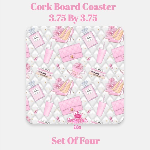 Pink Glam15 Coaster-