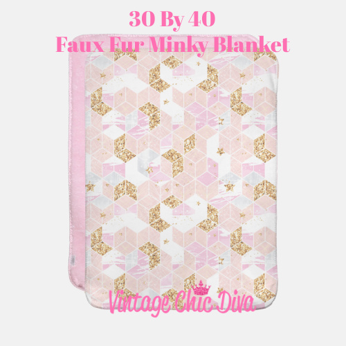 Pink Glam1 Blanket-