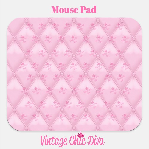 Pink Glam1 Mouse Pad-