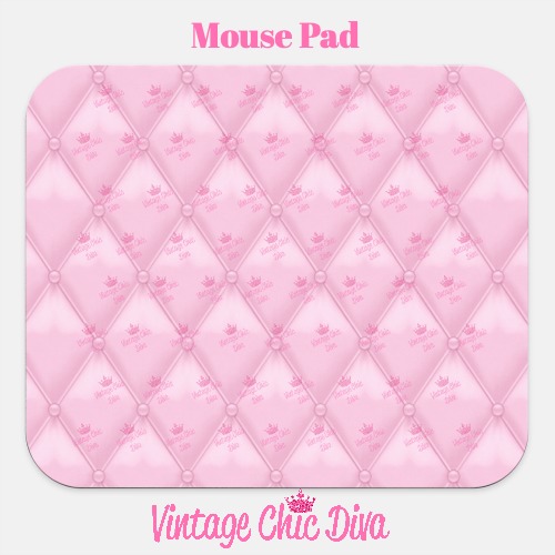 Pink Glam1 Mouse Pad-