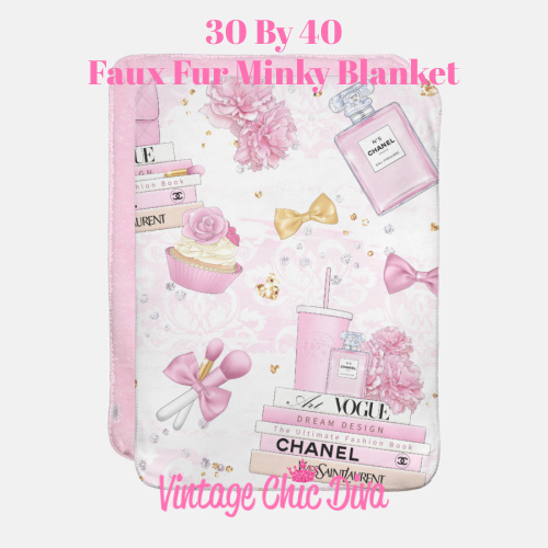 Pink Glam3 Blanket-