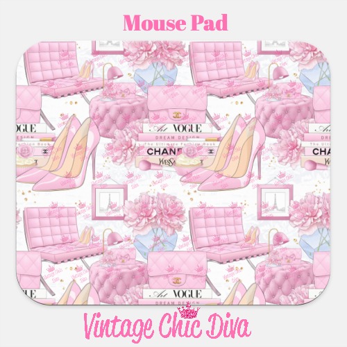 Pink Glam3 Mouse Pad-