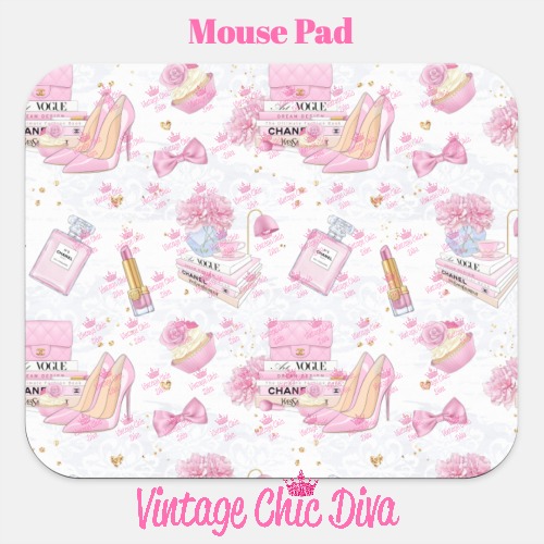 Pink Glam4 Mouse Pad-