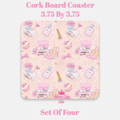 Pink Glam6 Coaster-