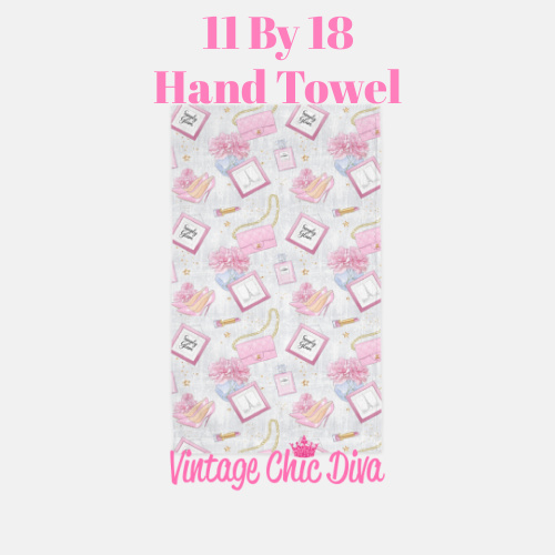 Pink Glam7 Hand Towel-