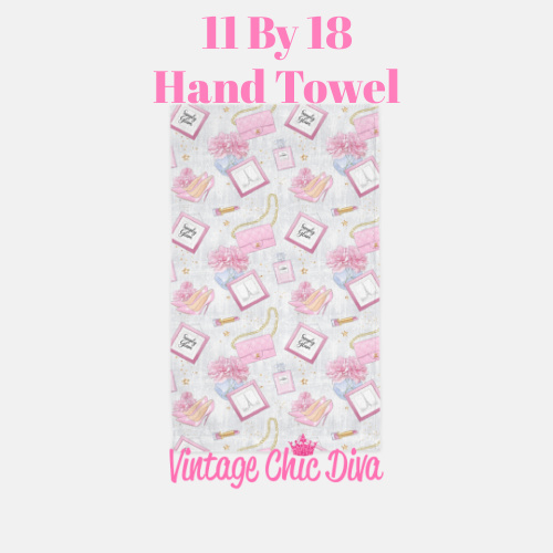 Pink Glam7 Hand Towel-