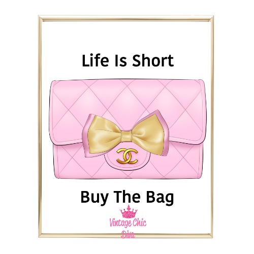 Pink Glam Chanel Handbag10 Wh Bg-