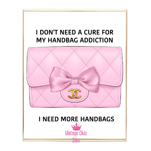 Pink Glam Chanel Handbag12 Wh Bg-
