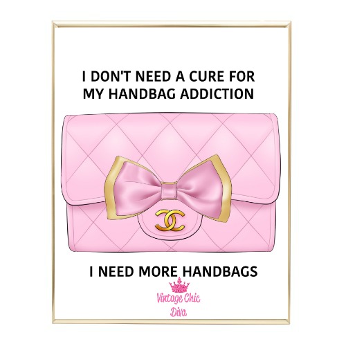 Pink Glam Chanel Handbag14 Wh Bg-