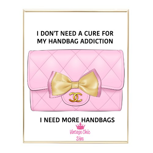 Pink Glam Chanel Handbag15 Wh Bg-