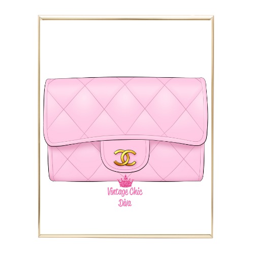 Pink Glam Chanel Handbag1 Wh Bg-