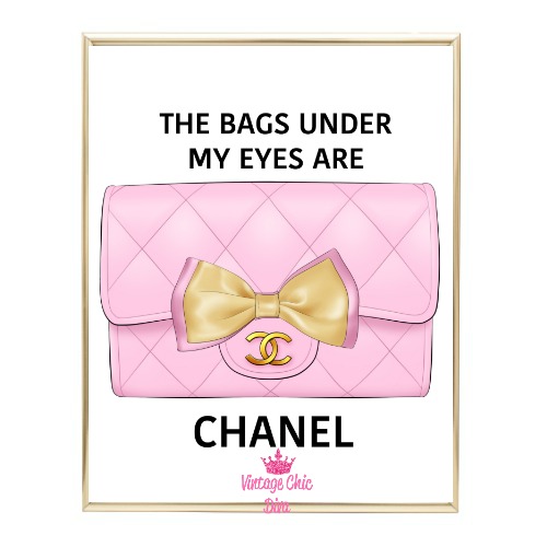Pink Glam Chanel Handbag20 Wh Bg-