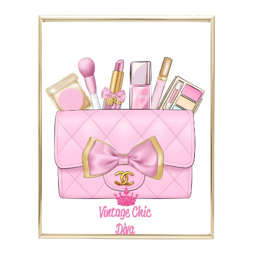 Pink Glam Chanel Handbag24 Wh Bg-