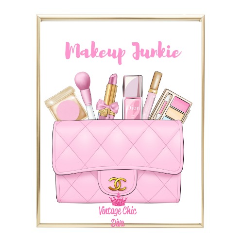 Pink Glam Chanel Handbag26 Wh Bg-