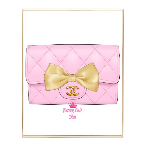Pink Glam Chanel Handbag3 Wh Bg-