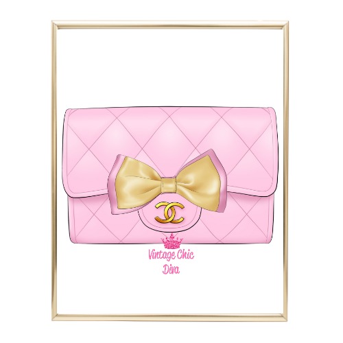 Pink Glam Chanel Handbag5 Wh Bg-