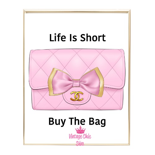 Pink Glam Chanel Handbag9 Wh Bg-