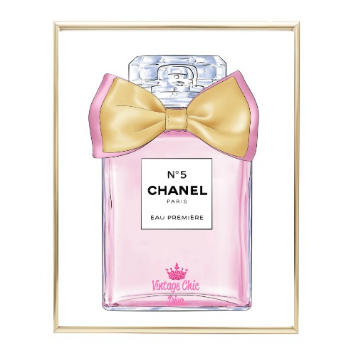 Pink Glam Chanel Perfume10 Wh Bg-