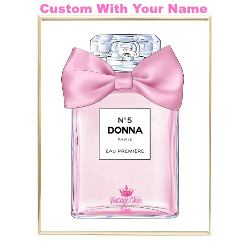 Pink Glam Chanel Perfume2 Wh Bg-