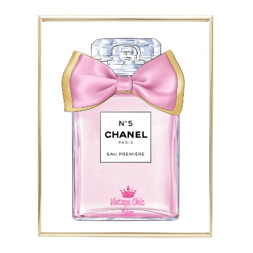 Pink Glam Chanel Perfume9 Wh Bg-