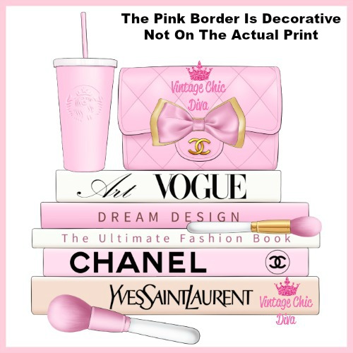 Pink Glam Chanel Starbucks Set9-