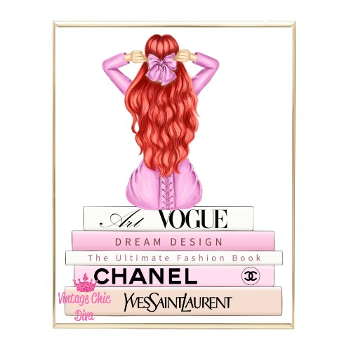 Pink Glam Fashion Girl Set 9 Wh Bg-