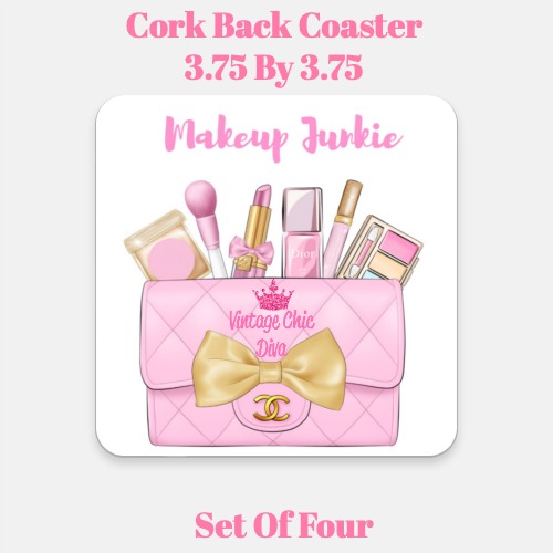 Pink Glam Handbag Makeup Set8 Coaster-