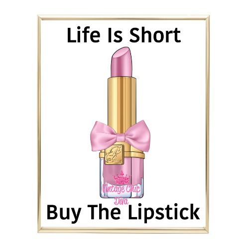 Pink Glam Lipstick1 Wh Bg-