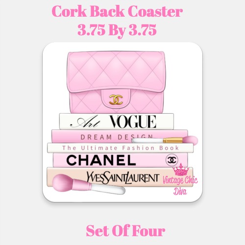 Pink Glam Set10 Coaster-