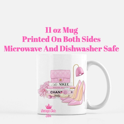 Pink Glam Set4 Coffee Mug-