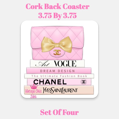 Pink Glam Set7 Coaster-