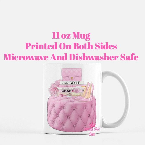 Pink Glam Set8 Coffee Mug-