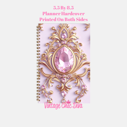 Pink Jewels1 Planner-