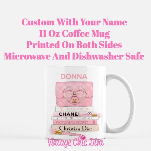 Pink Love Custom Set2 Coffee Mug-