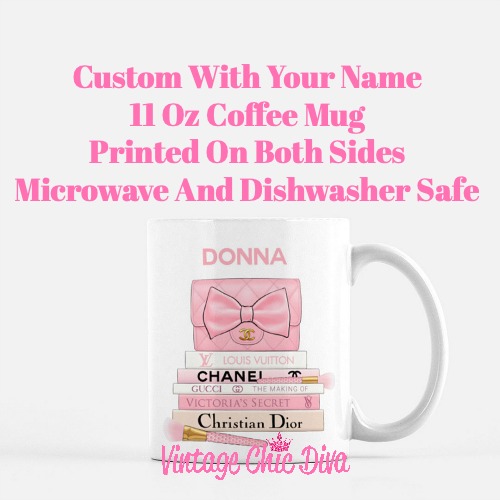 Pink Love Custom Set4 Coffee Mug-