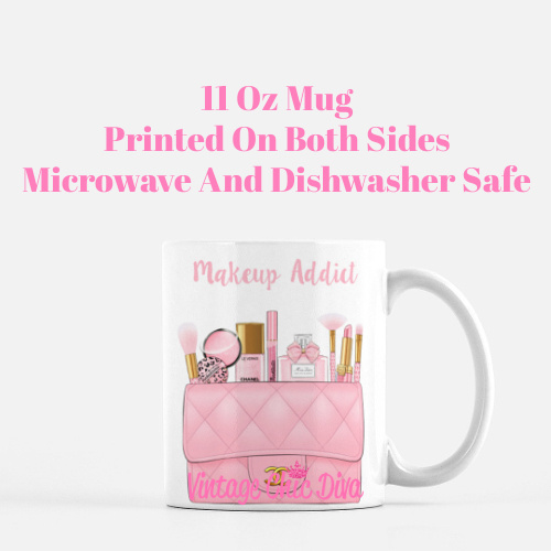 Pink Love Makeup Bag10 Coffee Mug-