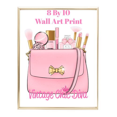 Pink Love Makeup Bag8-