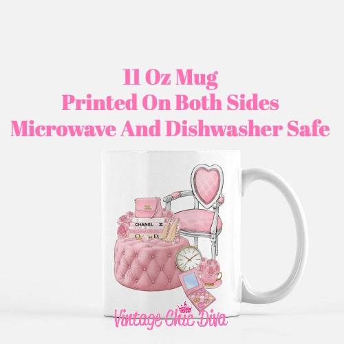 Pink Love Set54 Coffee Mug-
