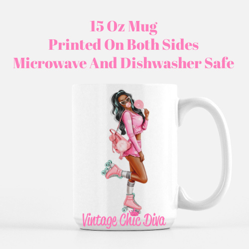 Pink Skater Girl5 Coffee Mug-