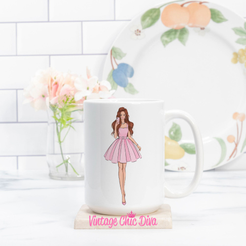 Pink Summer Girls3 Coffee Mug-