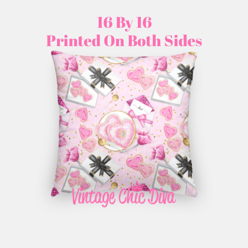 Pink Sweet Fashion3 Pillow Case-