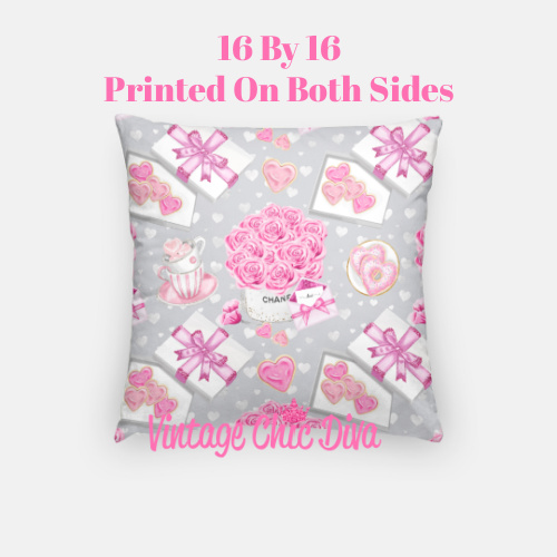 Pink Sweet Fashion5 Pillow Case-