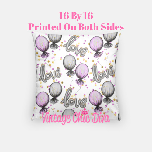 Pink Sweet Fashion6 Pillow Case-