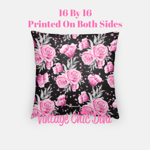 Pink Sweet Fashion7 Pillow Case-