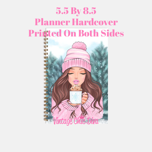 Pink Winter Girl10 Planner-