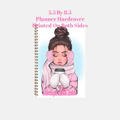 Pink Winter Girl12 Planner-