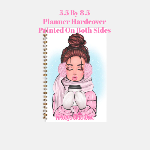 Pink Winter Girl13 Planner-