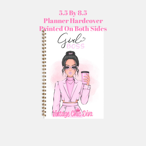 Pink Winter Girl17 Planner-