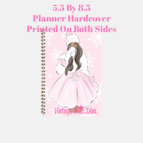 Pink Winter Girl2 Planner-