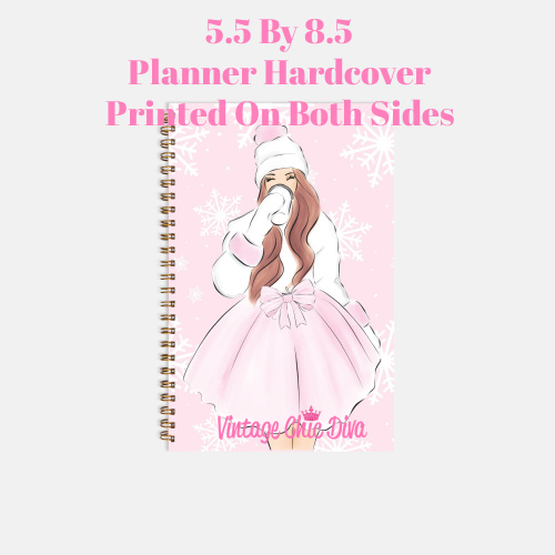 Pink Winter Girl4 Planner-